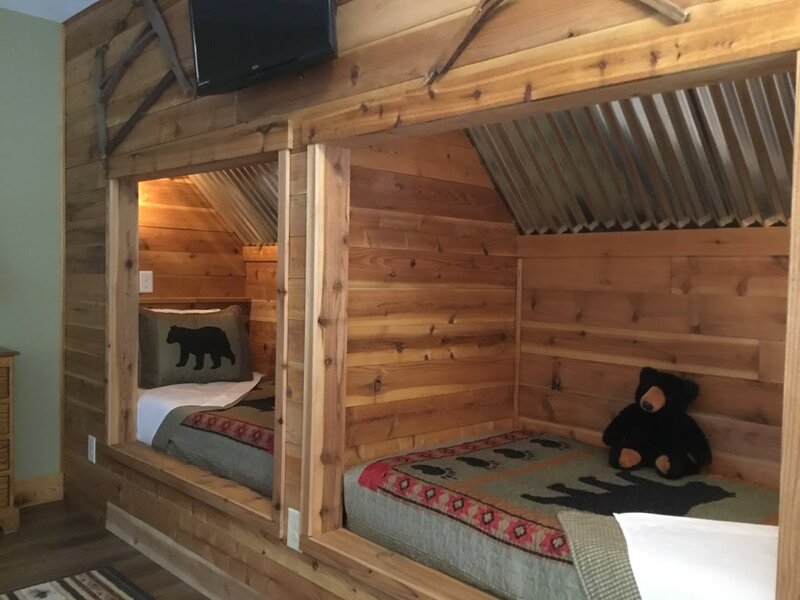 Childrens bunk room