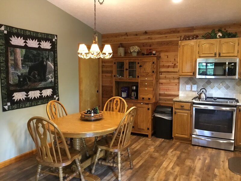 Kitchen with dining area